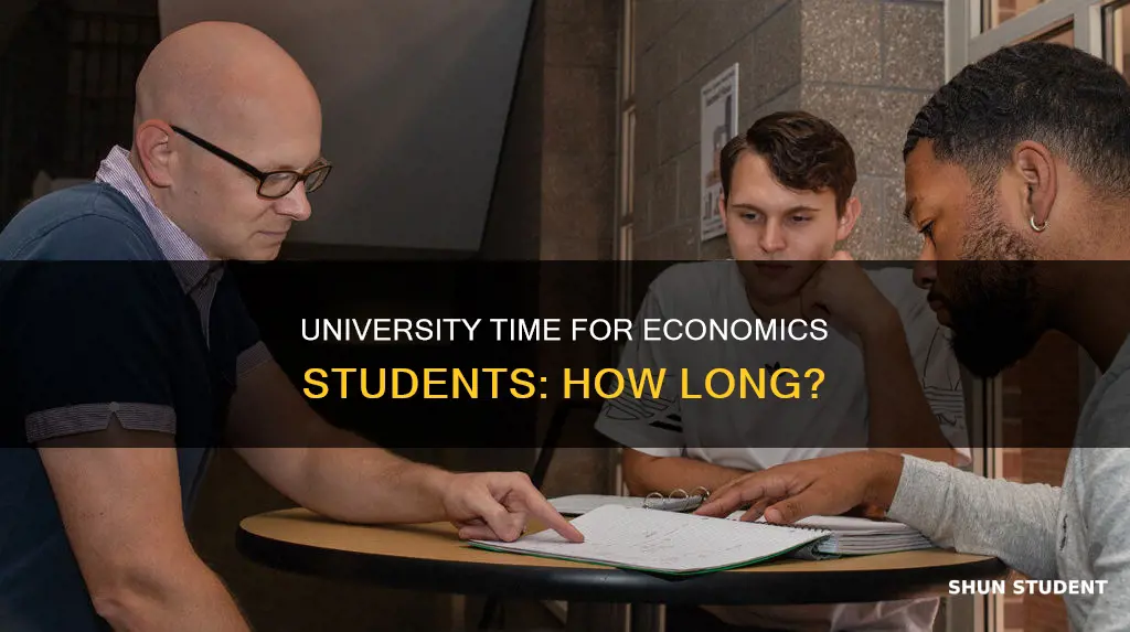 how many years do economic students spend in the university