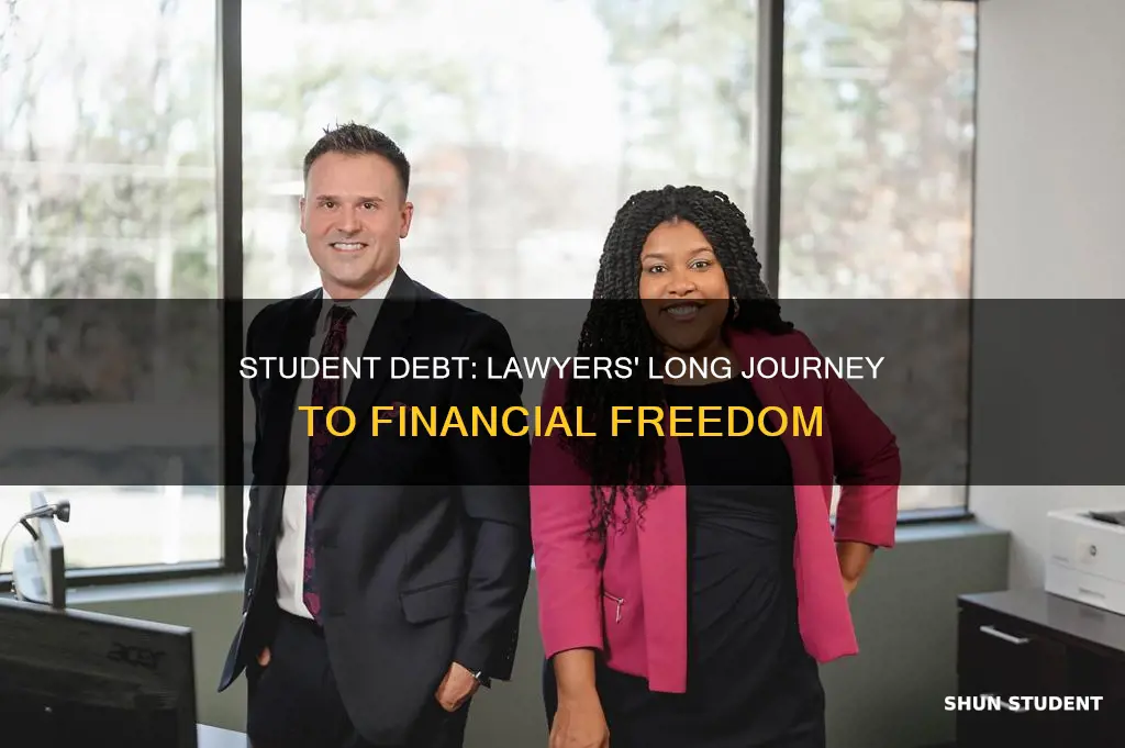 how many years for lawyers to pay off student loans