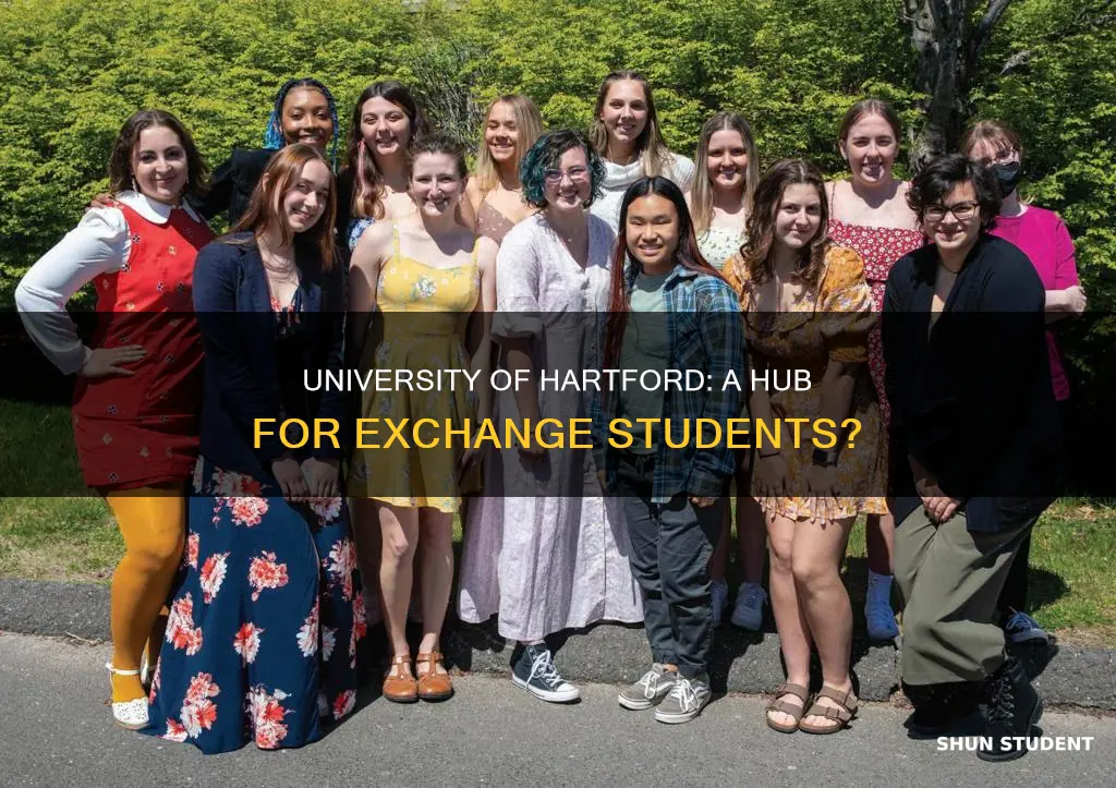 how manyexchange students go to university of hartford