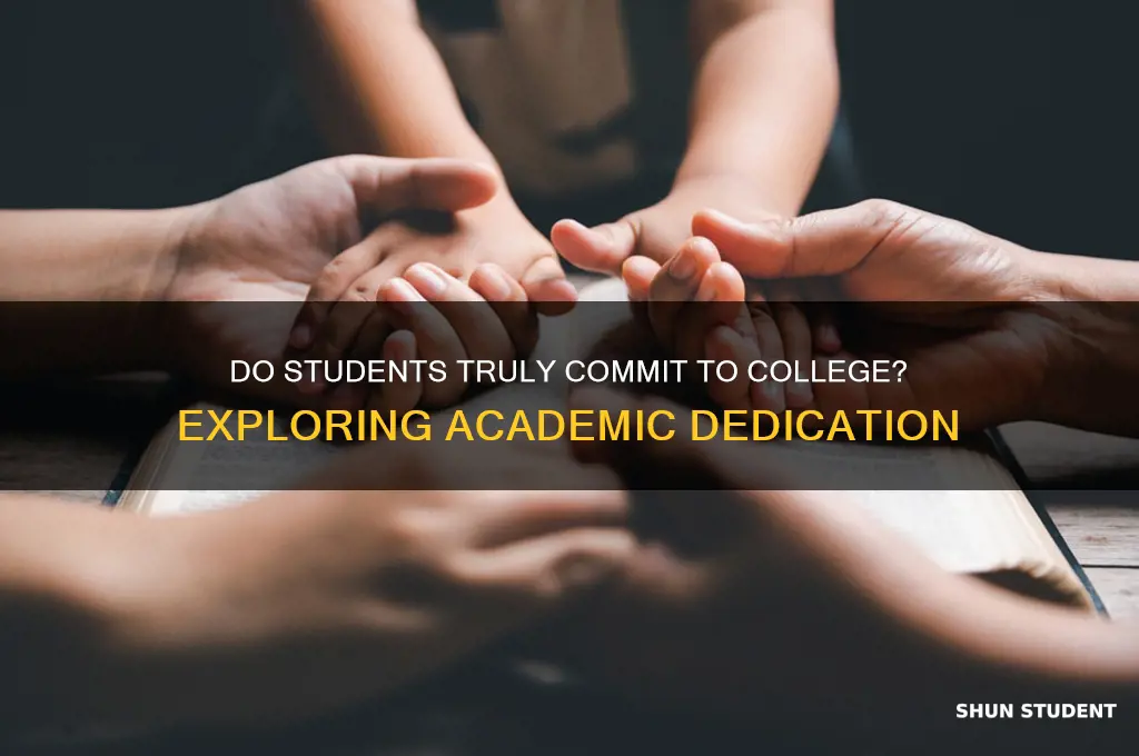 how manyh students will take college seriously