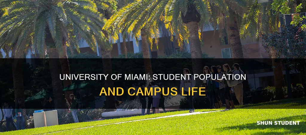 how may students attend the university of miami