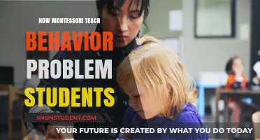 Montessori Methods: Transforming Behavior Challenges into Growth Opportunities