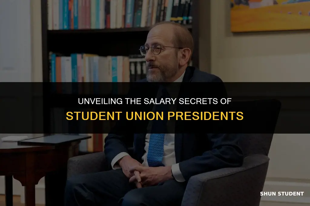 how much do student union presidents get paid