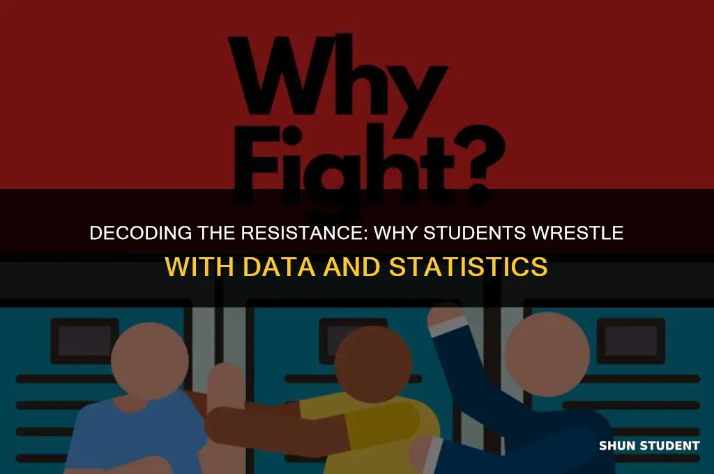 how much do students fight data and statistics