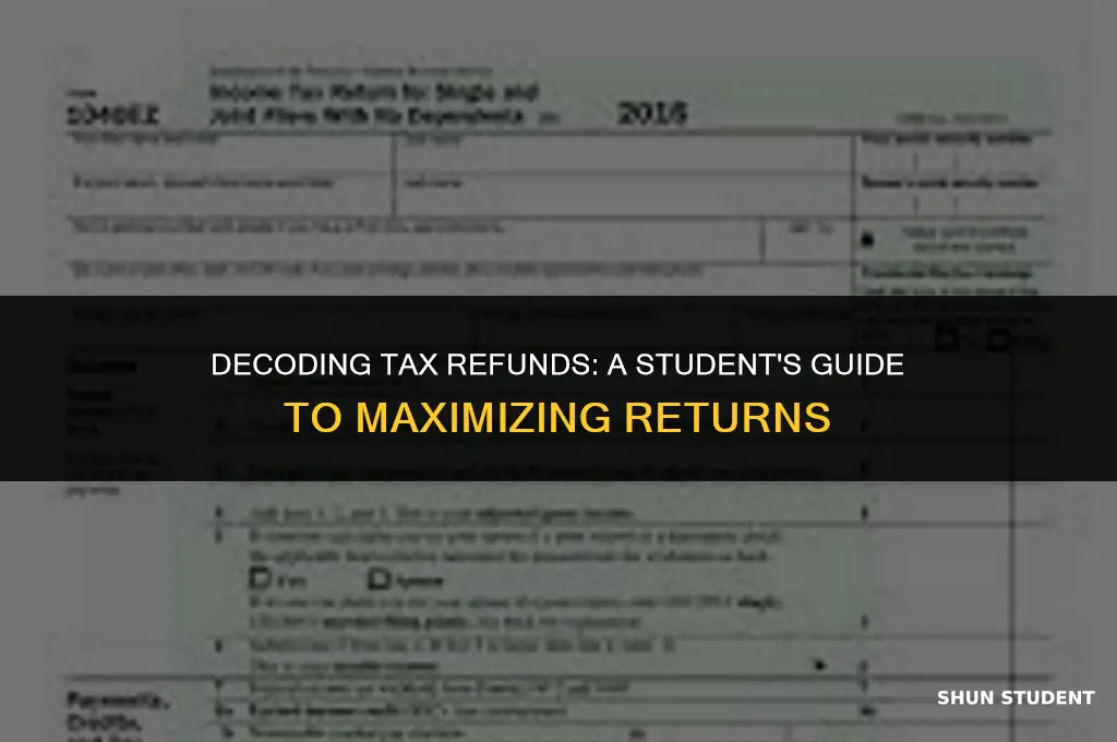 how much do students get back from taxes