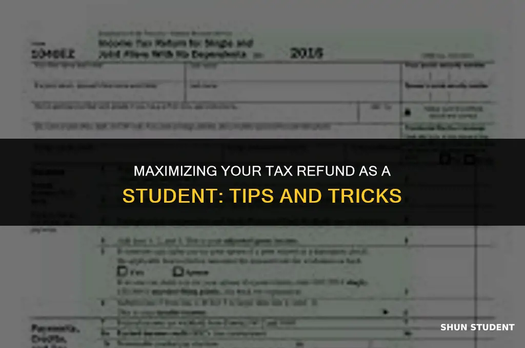 how much do students get in tax returns