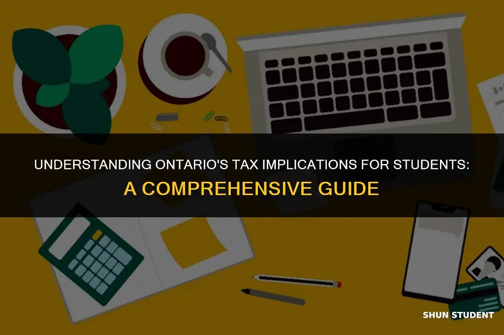 how much do students get taxed in ontario