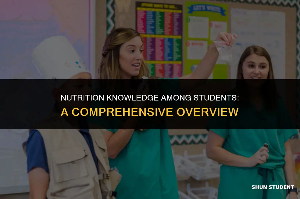 how much do students know about nutrition