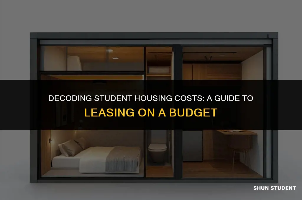 how much do students lease house income