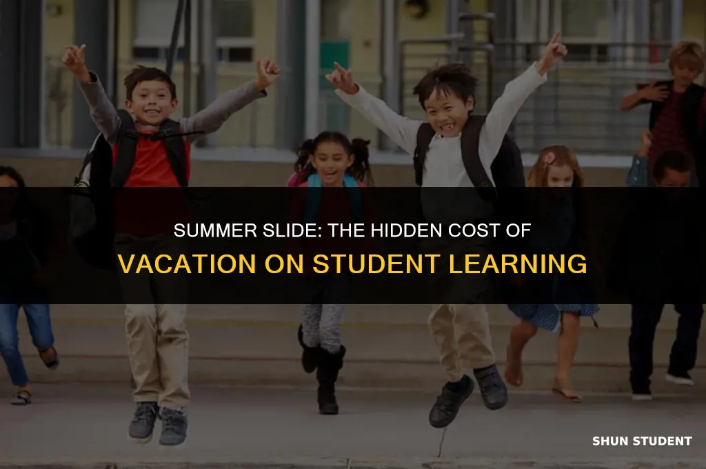 how much do students lose over the summer