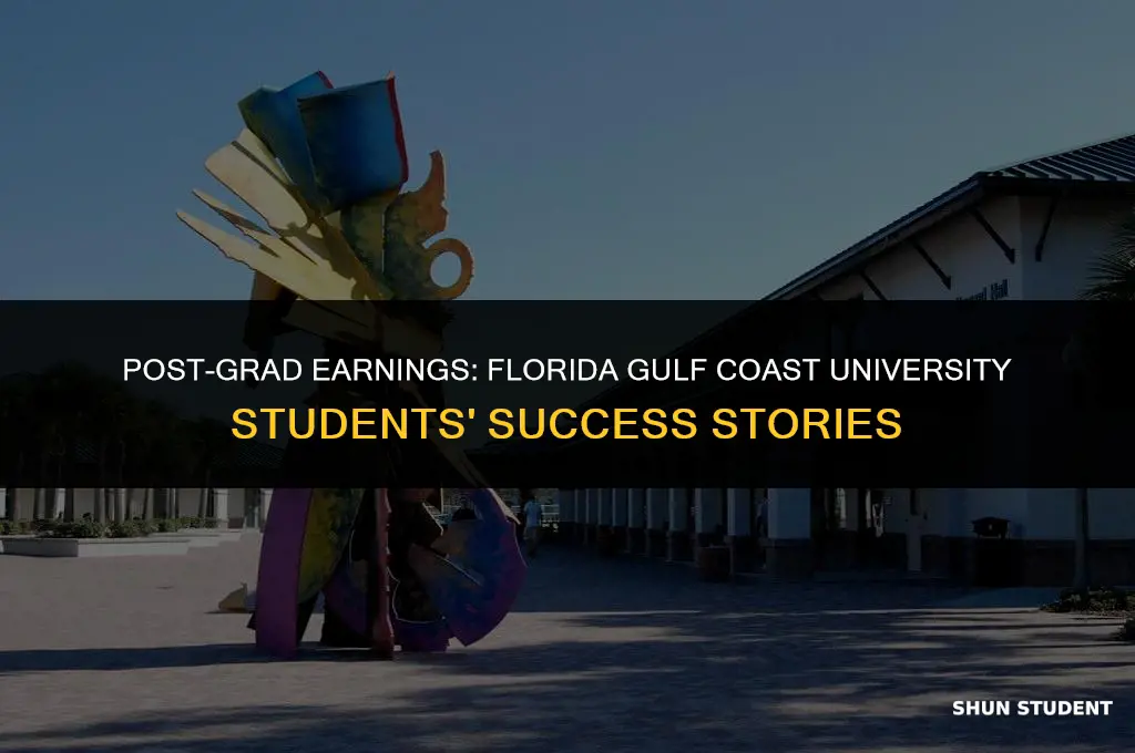 how much do students make after florida gulf coast university