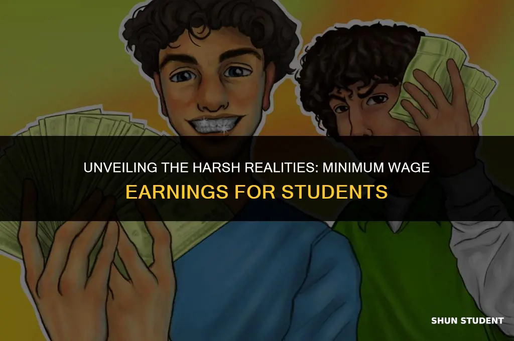 how much do students make yearly on minimum wage