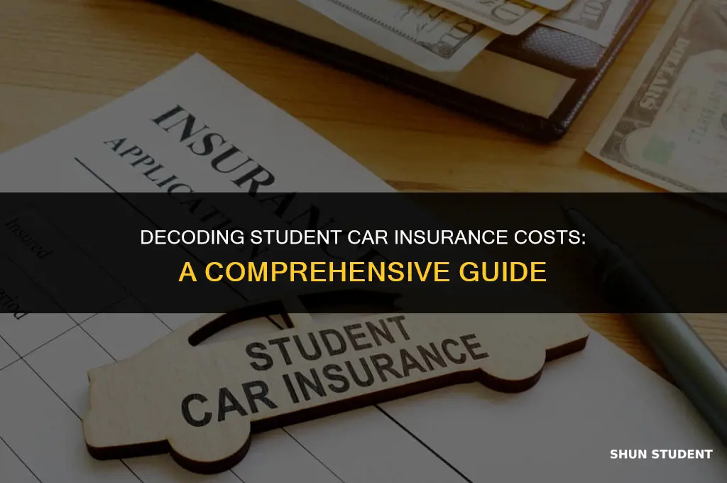 how much do students pay for car insurance