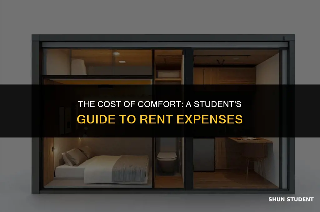 how much do students pay for rent