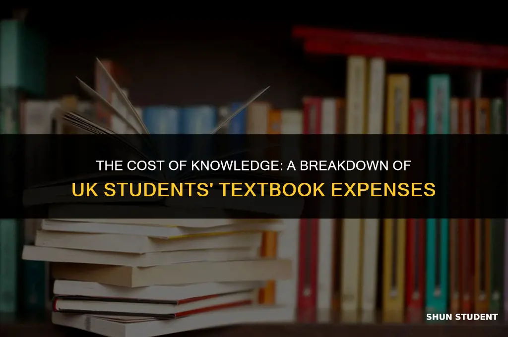 how much do students pay for textbooks uk