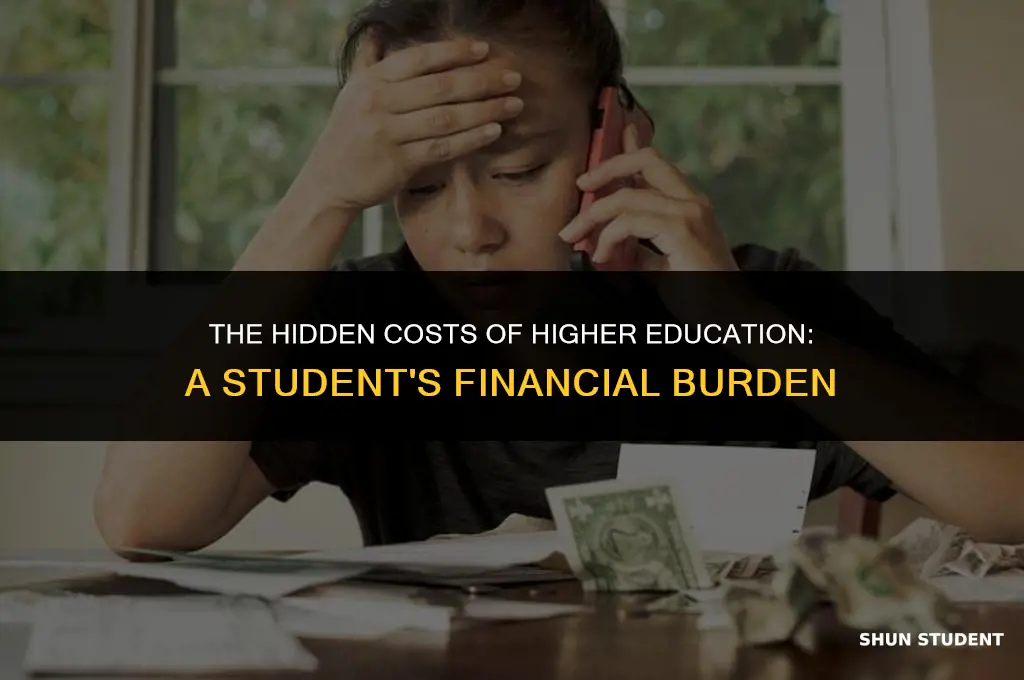 how much do students pay out of pocket for college