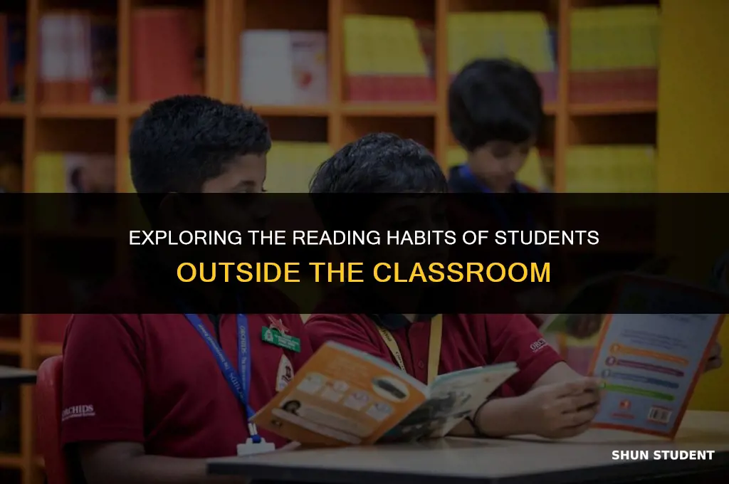 how much do students read at home