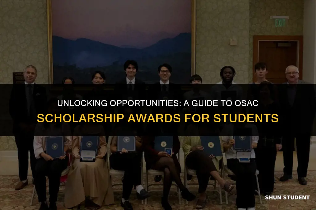 how much do students receive from osac scholarships