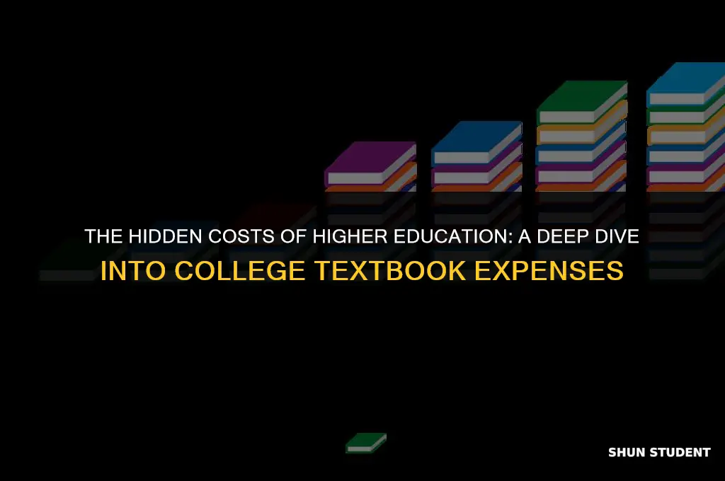 how much do students spend on college textbooks