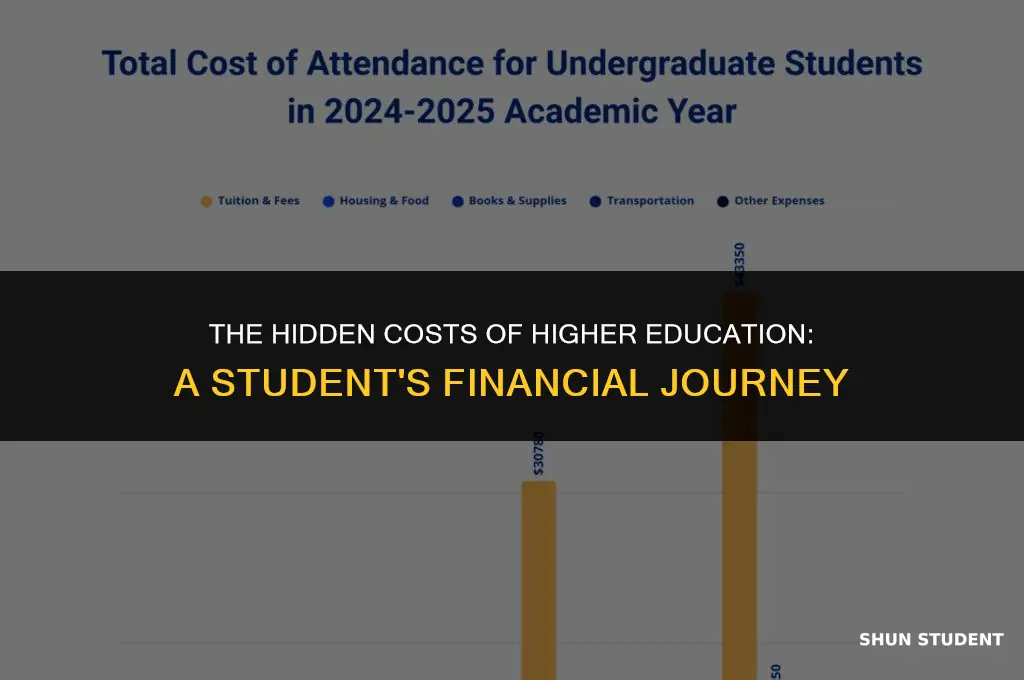 how much do students spend on college