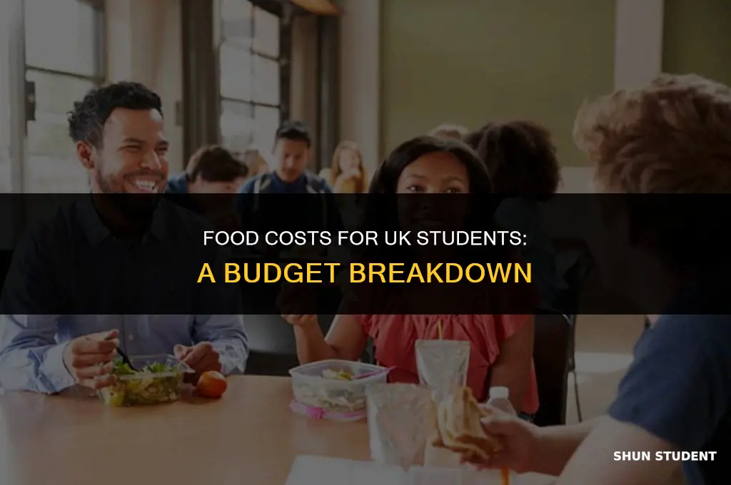 how much do students spend on food uk