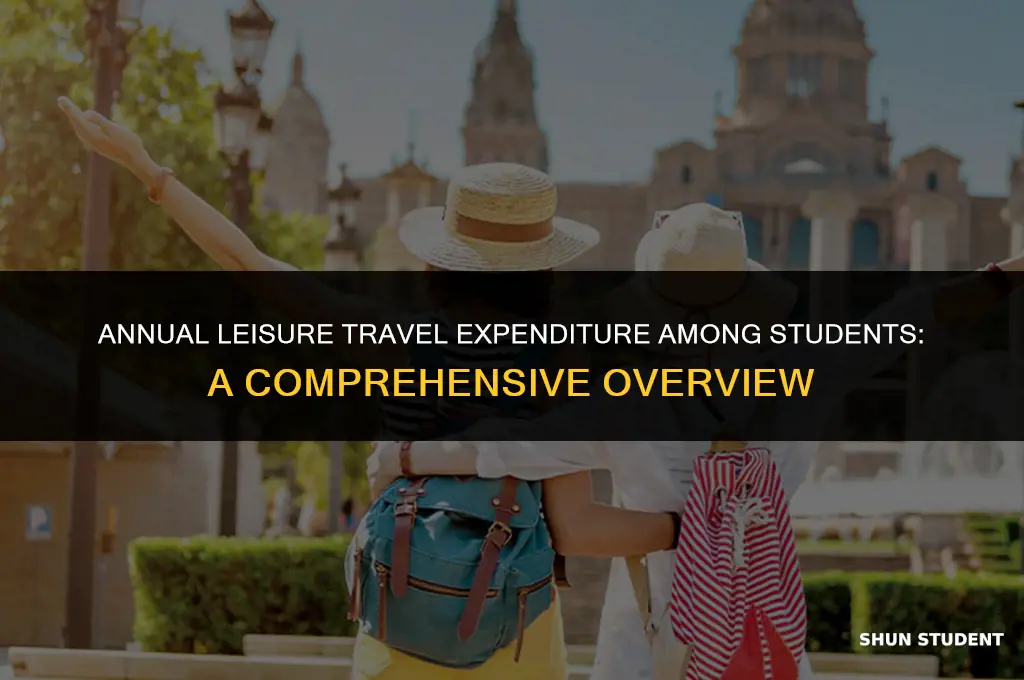 how much do students spent on leisure travel per year