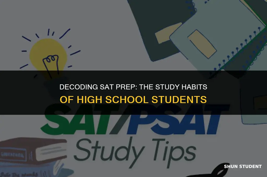 how much do students study for the sat