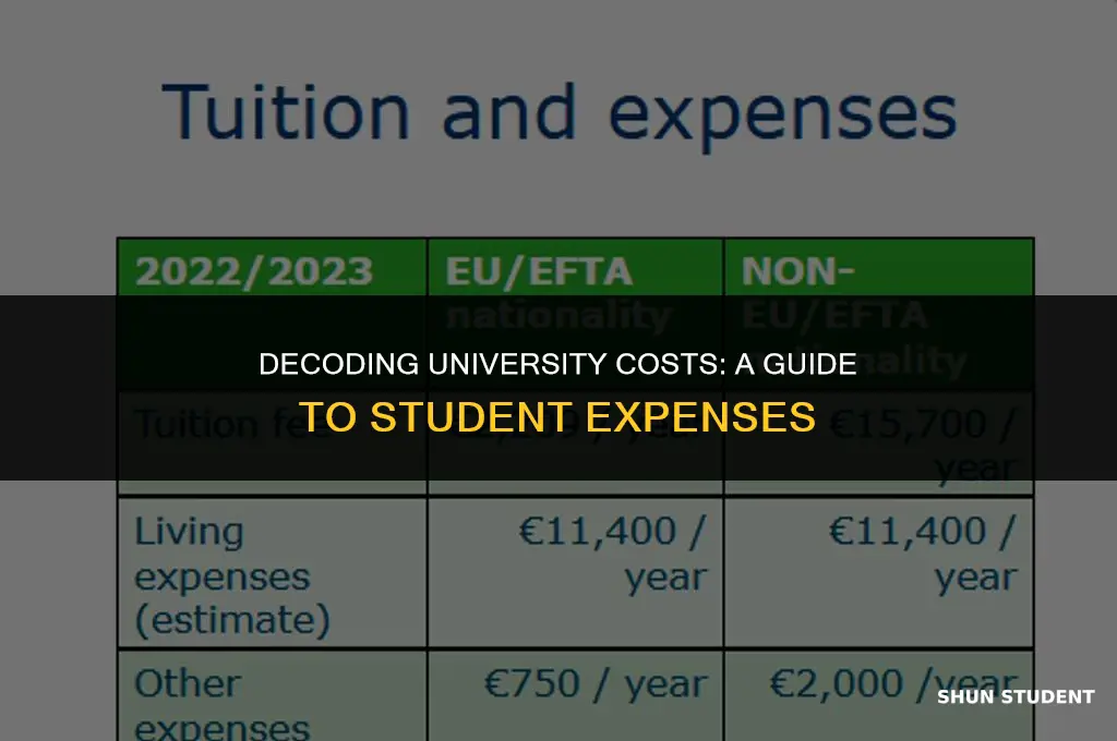 how much do students usually pay for university