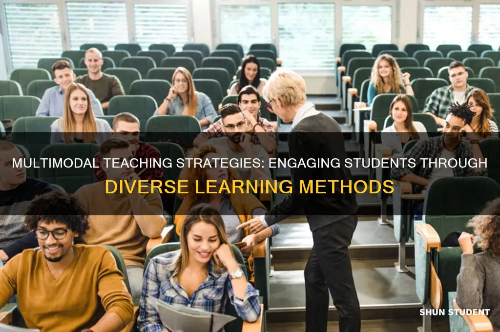 how multimodal teaching engages students