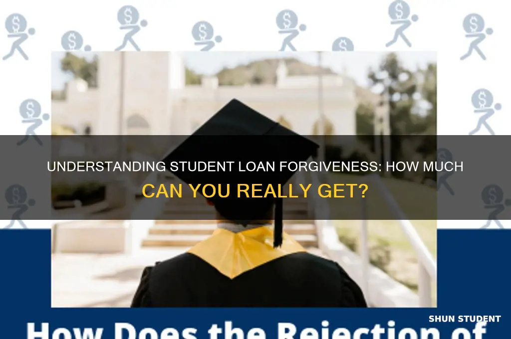 how musch student loan forgiveness