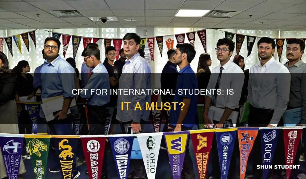 how necessary is cpt for international students