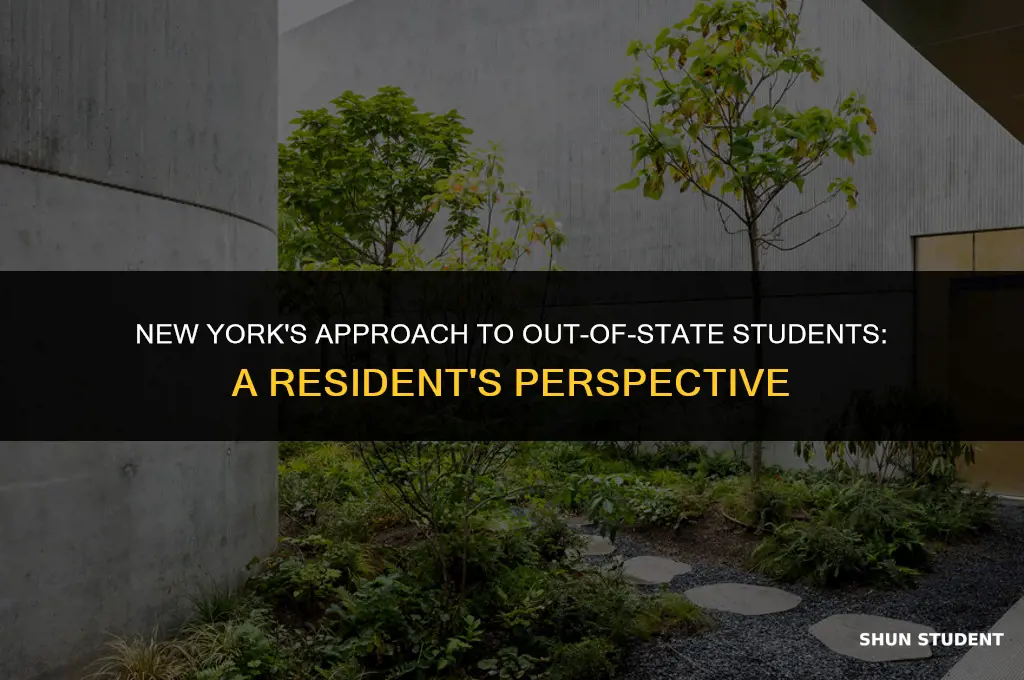 how new york treats out of state students as residents