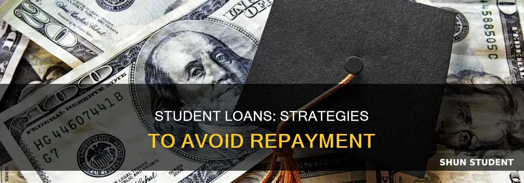 how not to pay student loans