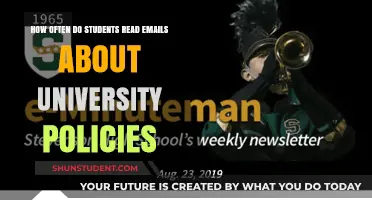 University Policies: Do Students Read Emails?