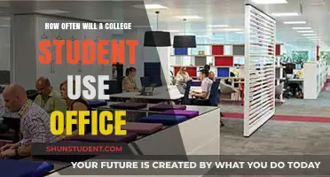 College Students and Office Use: Frequency and Practical Insights