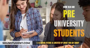 The Age of Pre-University Students: Understanding the Transition