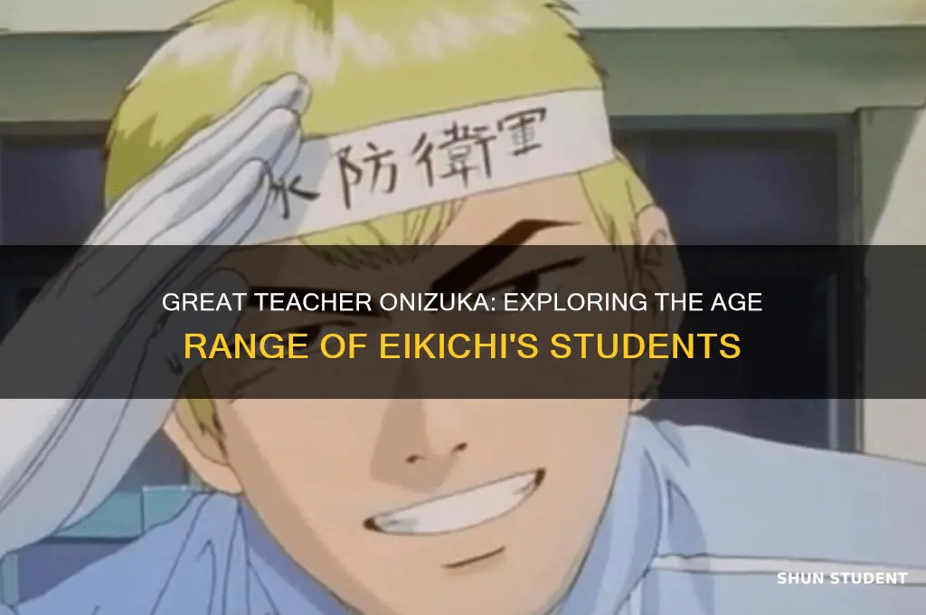 how old are the students in great teacher onizuka