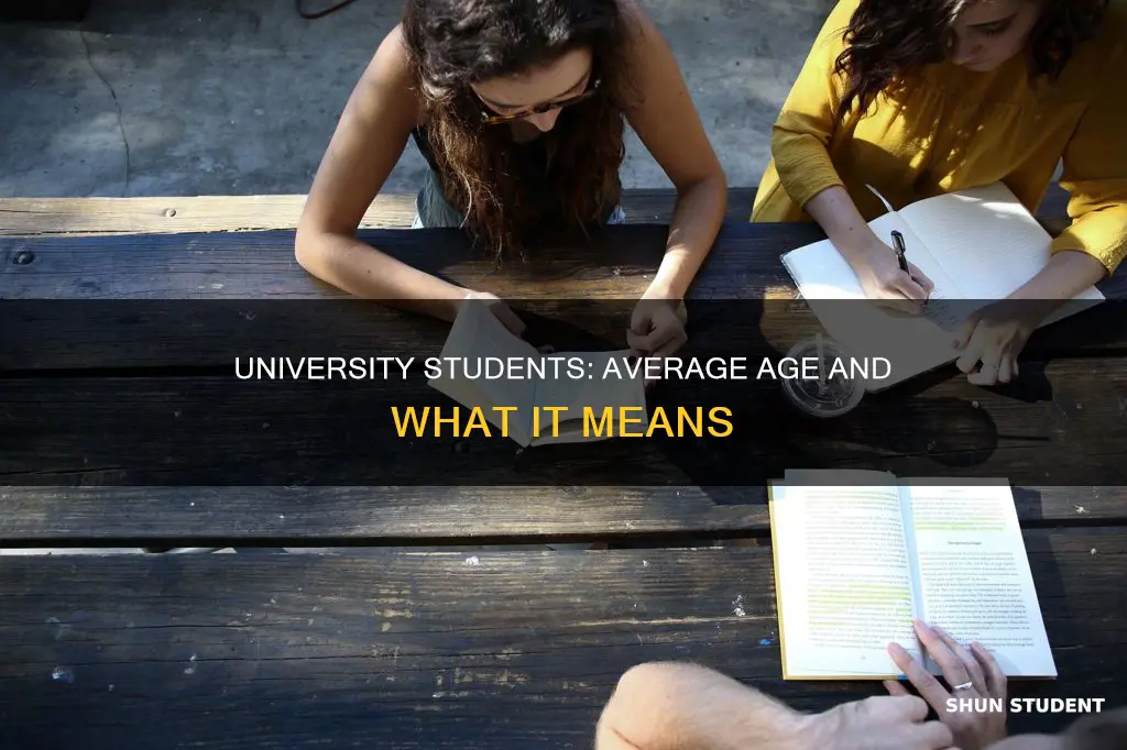 how old is the average university student