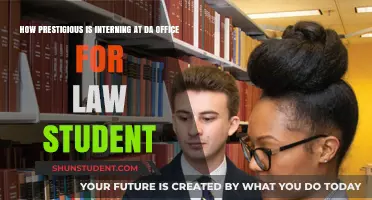 Law Student's Dream: Interning at DA's Office Prestige