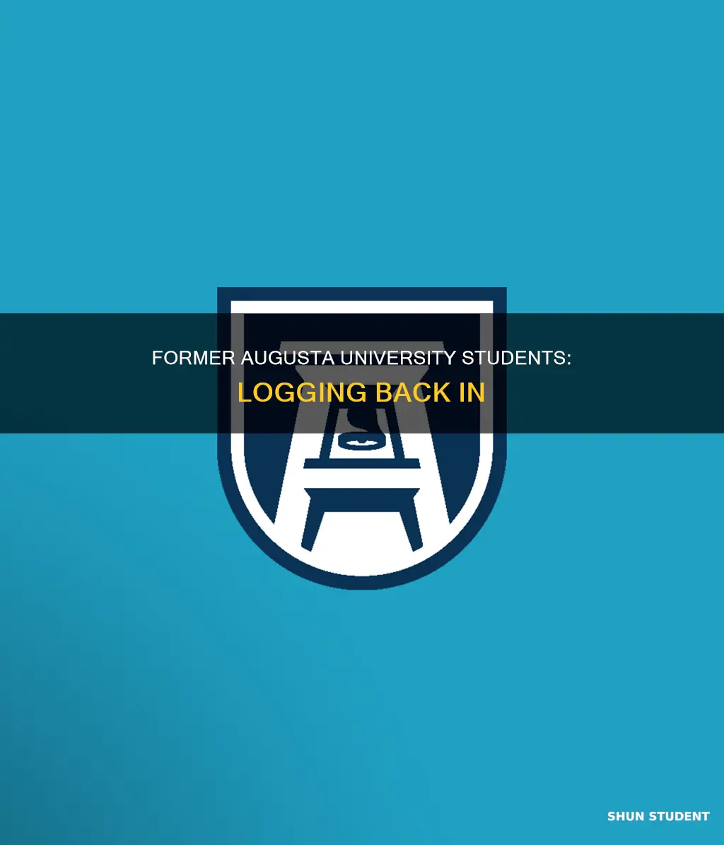 how previous students at augusta university can login