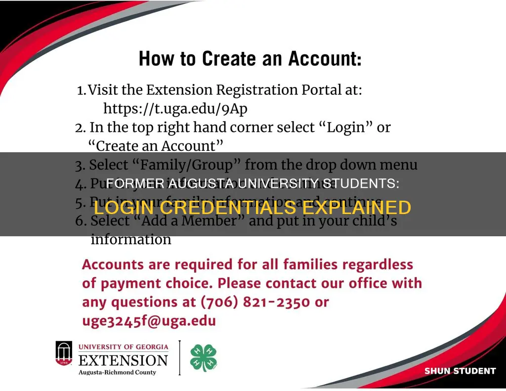 how previous students at augusta university can login