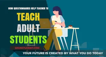 Questionnaires Empower Teachers: Enhancing Adult Learning Through Feedback and Insights
