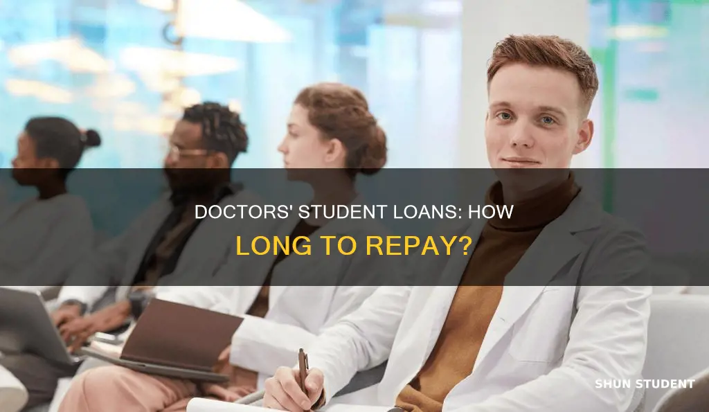how quickly do doctors pay off their student loans