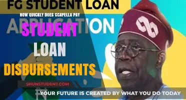 Speedy Student Loan Disbursements by Cappella