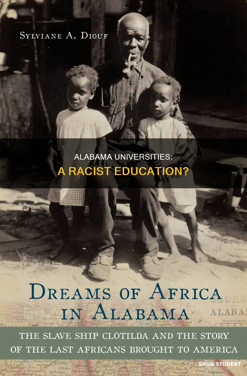 how racist is alabama for university students