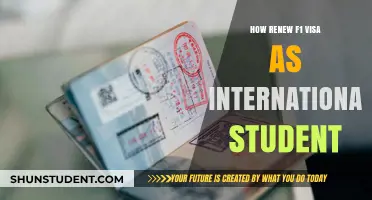 International Students: Renewing Your F1 Visa Easily