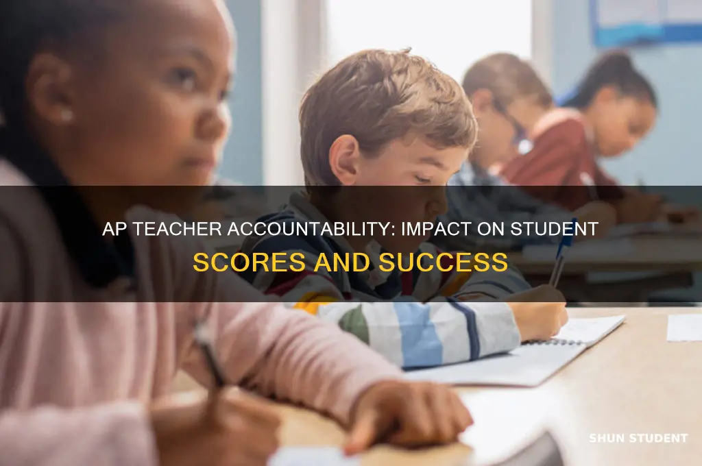 how responsible is the ap teacher for the student