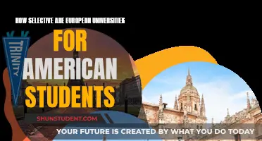 Selective European Universities: An American Student's Perspective