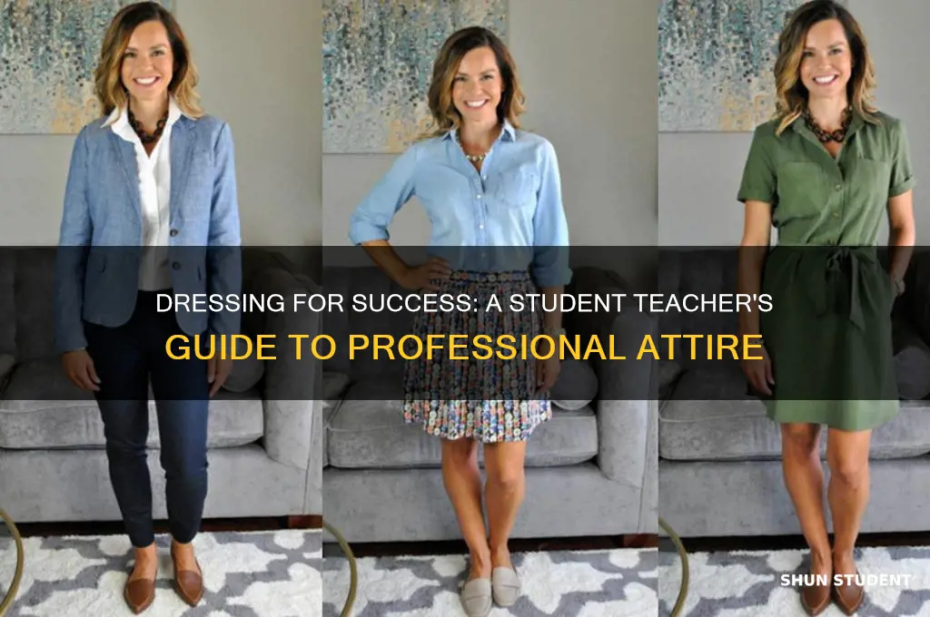 how should a student teacher dress