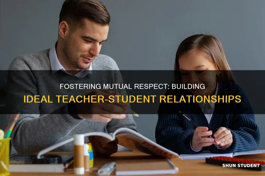 how should be the relationship between teacher and student